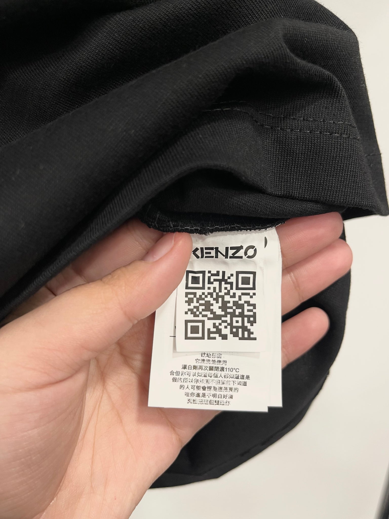Kenzo Paris black T-shirt