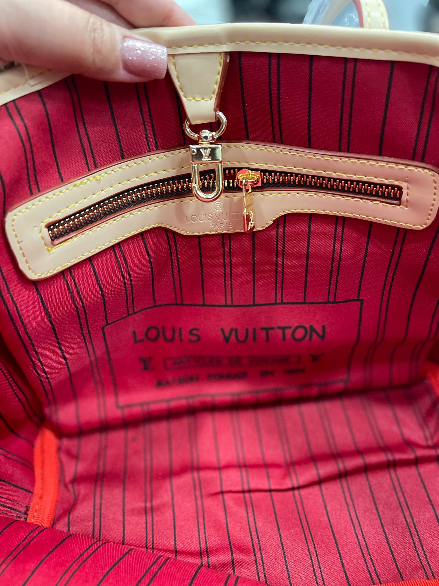 Louis Vuitton Neverfull small size bag