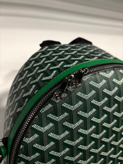 Goyard Alpin green backpack