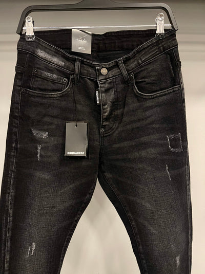 Dsquared2 Denim Top craftsmanship black Skater Jean