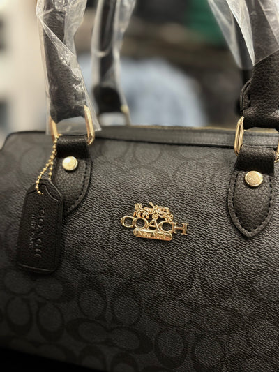 Coach Rowan Satchel black bag