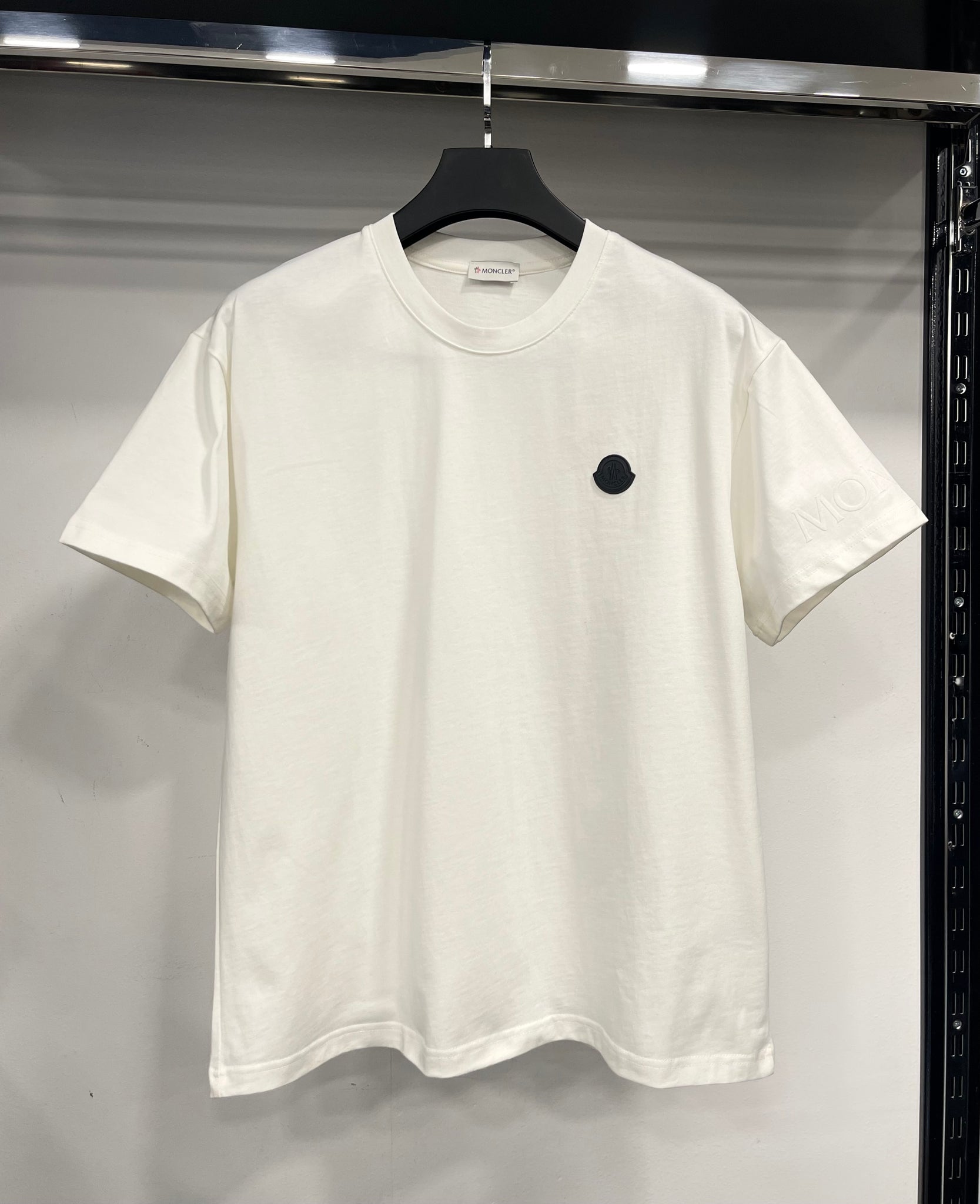 Moncler OVERSIZED White T-shirt
