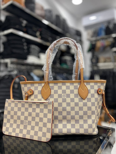 Louis Vuitton Neverfull Small size damier azur bag