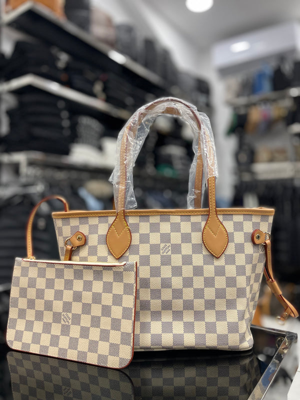Louis Vuitton Neverfull Small size damier azur bag