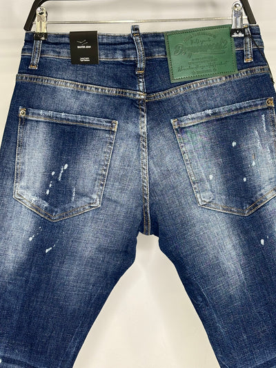 Dsquared2 Brotherhood established 1995 blue jean