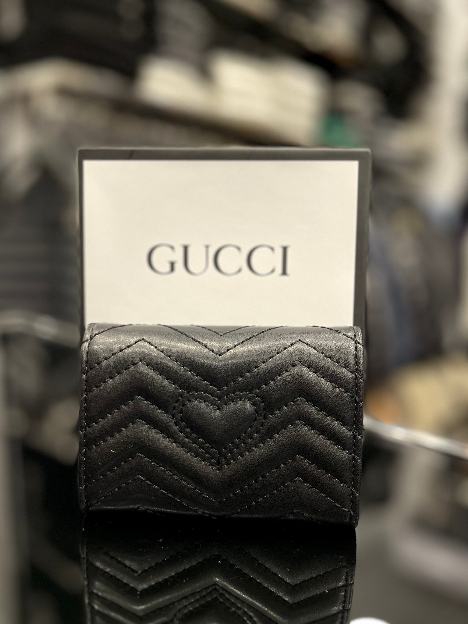 Gucci black wallet