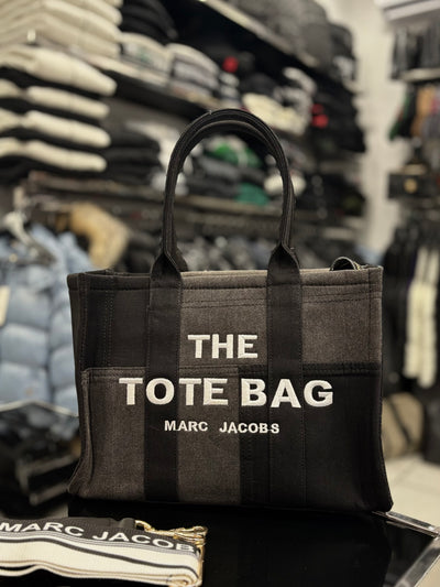 The Tote Bag-Marc Jacobs Large black jean bag
