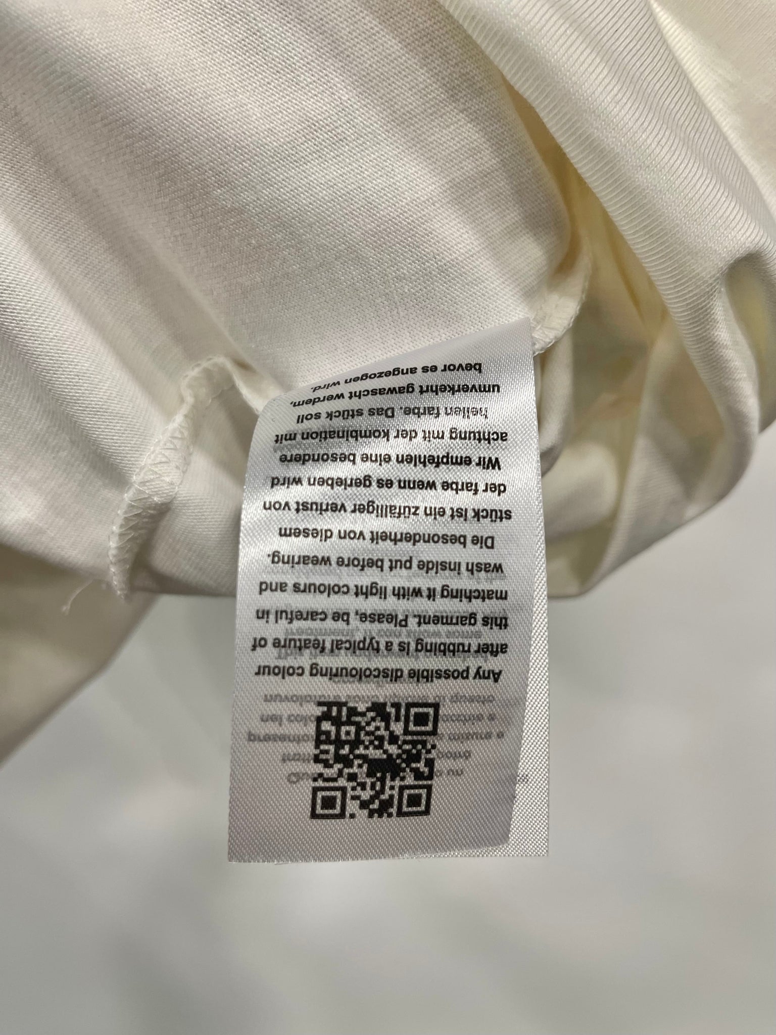 Moncler OVERSIZED White T-shirt