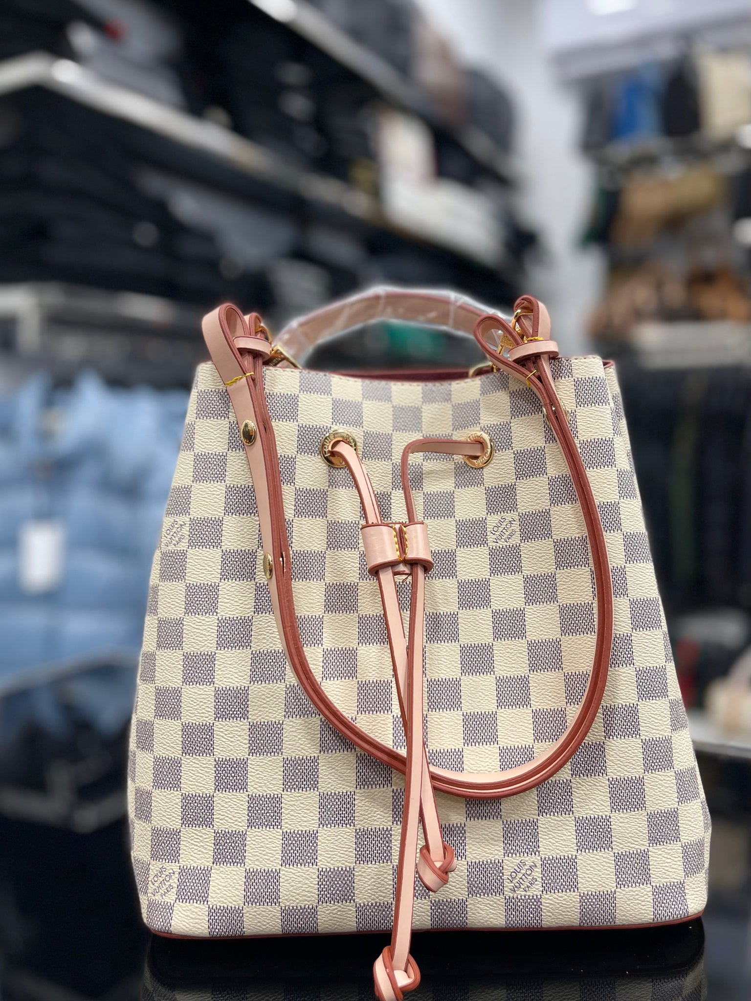 Louis Vuitton NéoNoé Damier Azur bag