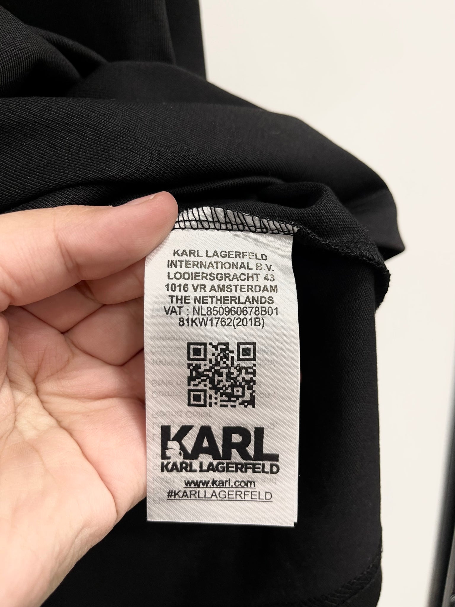 Karl Lagerfeld black T-shirt