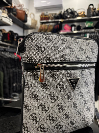 Guess Grey bag ώμου/χιαστί