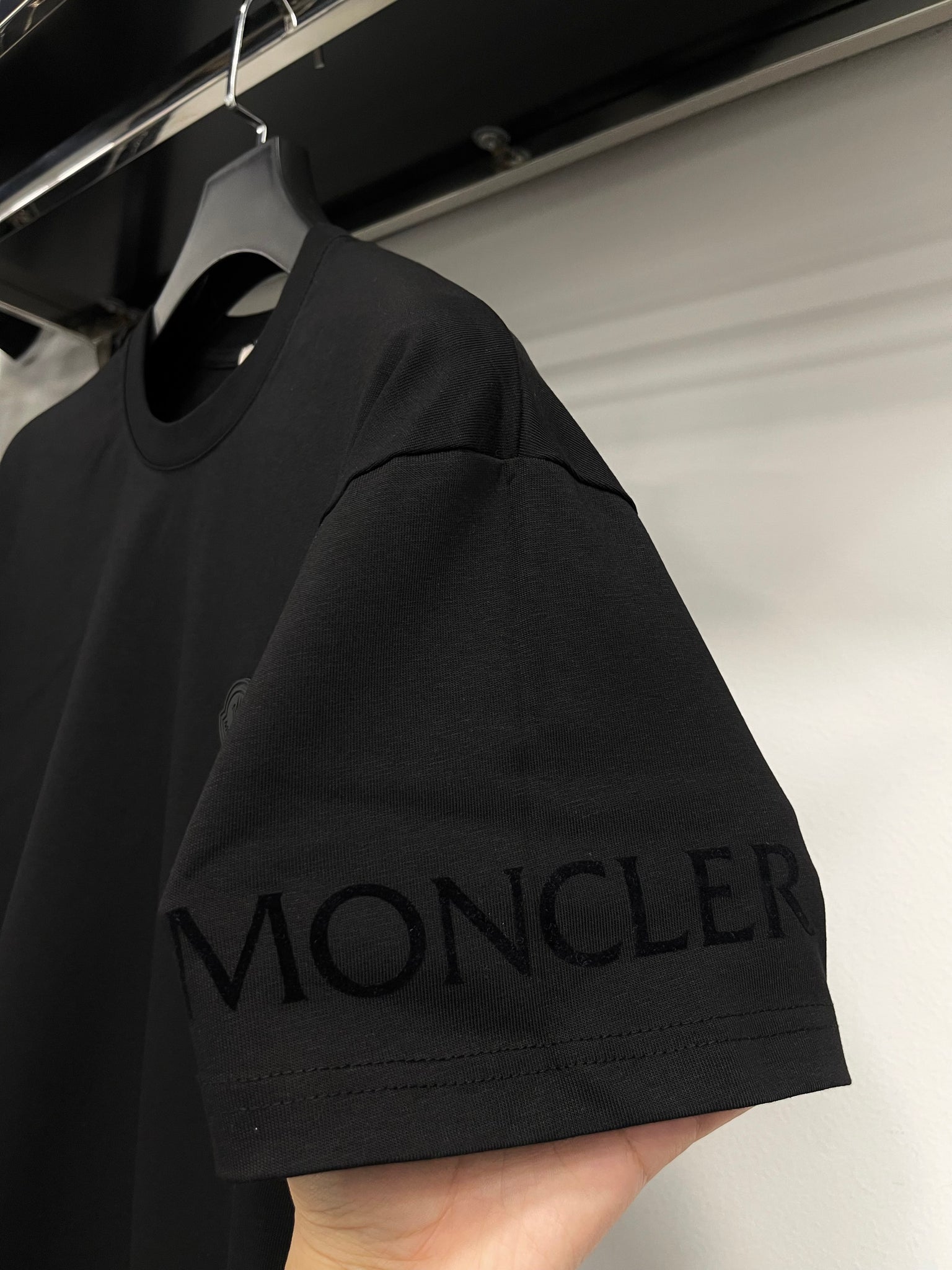 Moncler OVERSIZED Black T-shirt