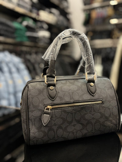 Coach Rowan Satchel black bag