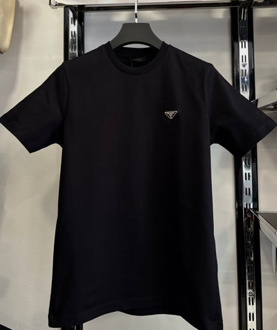 Prada black t-shirt silver