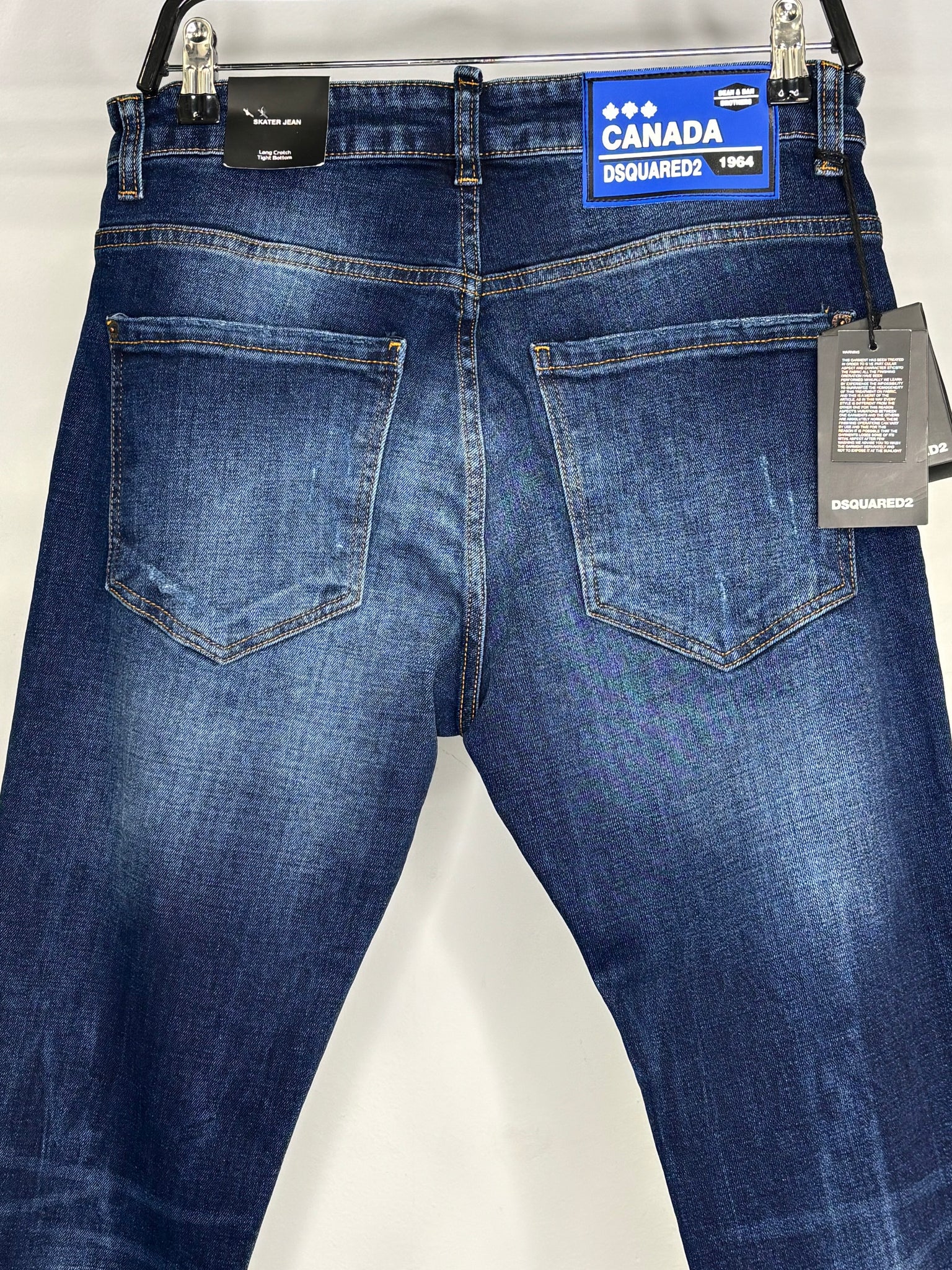 Dsquared2 Canada Dean&Dan brothers blue jean