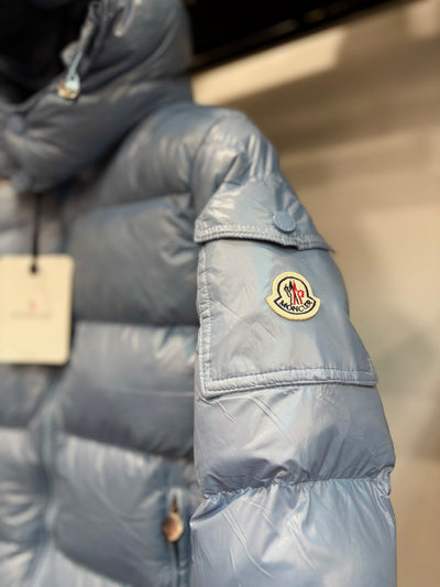 Moncler light blue jacket