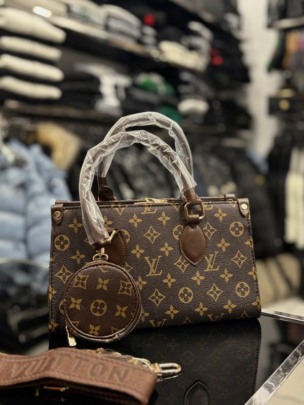 Louis Vuitton OnTheGo PM Monogram brown bag