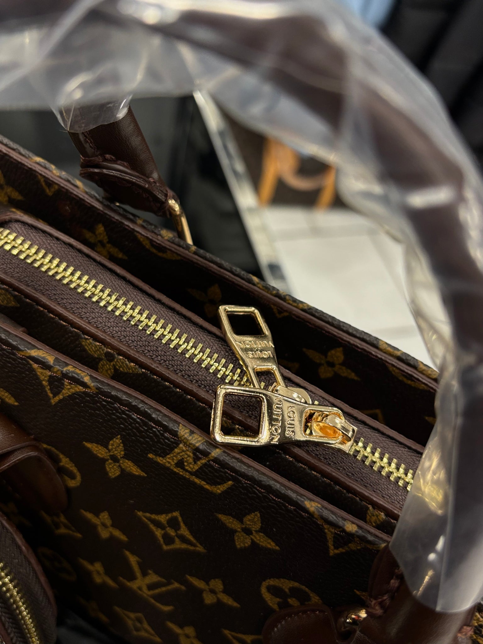 Louis Vuitton OnTheGo PM Monogram brown bag