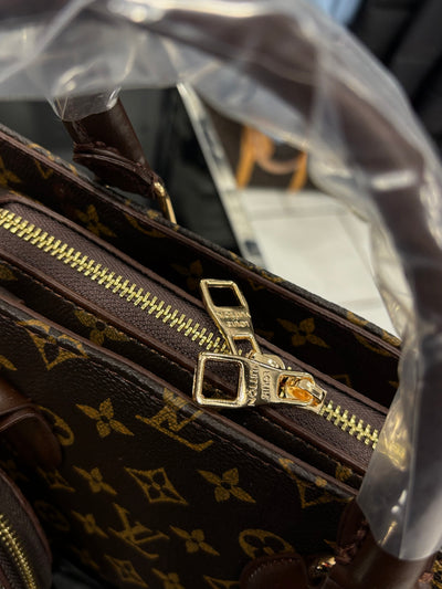 Louis Vuitton OnTheGo PM Monogram brown bag