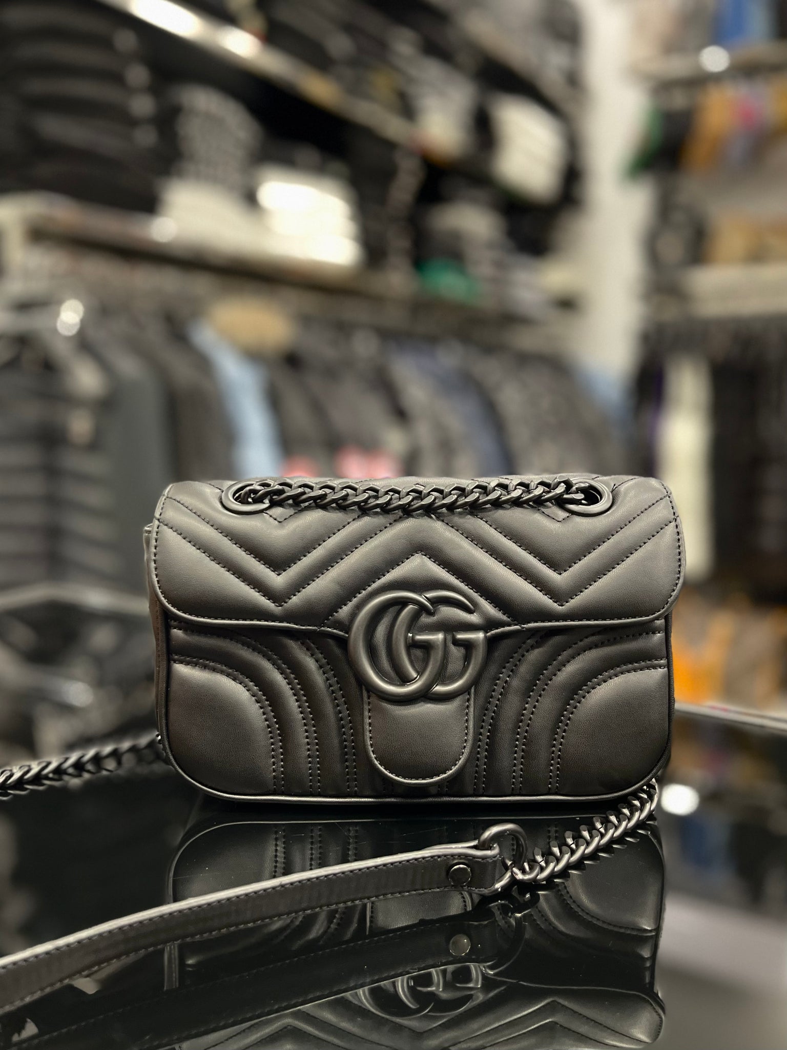 Gucci GG Marmont black bag