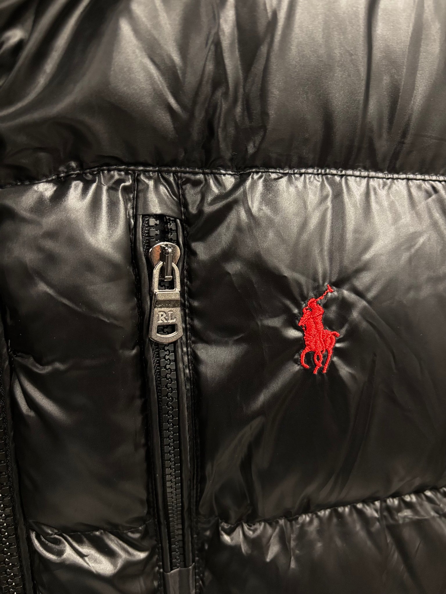 Polo Ralph Lauren black sleeveless (oversized)