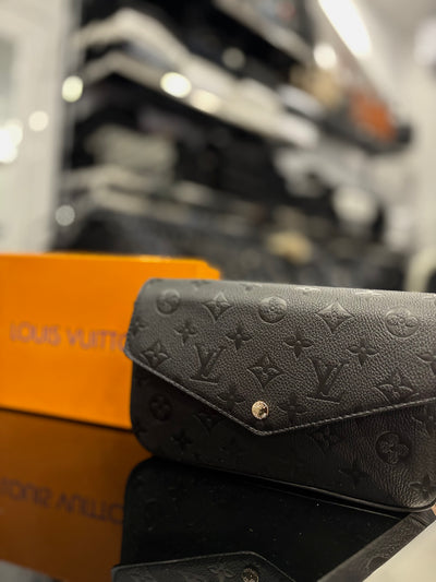 Louis Vuitton Black bag Monogram Empreinte Pochette Félicie