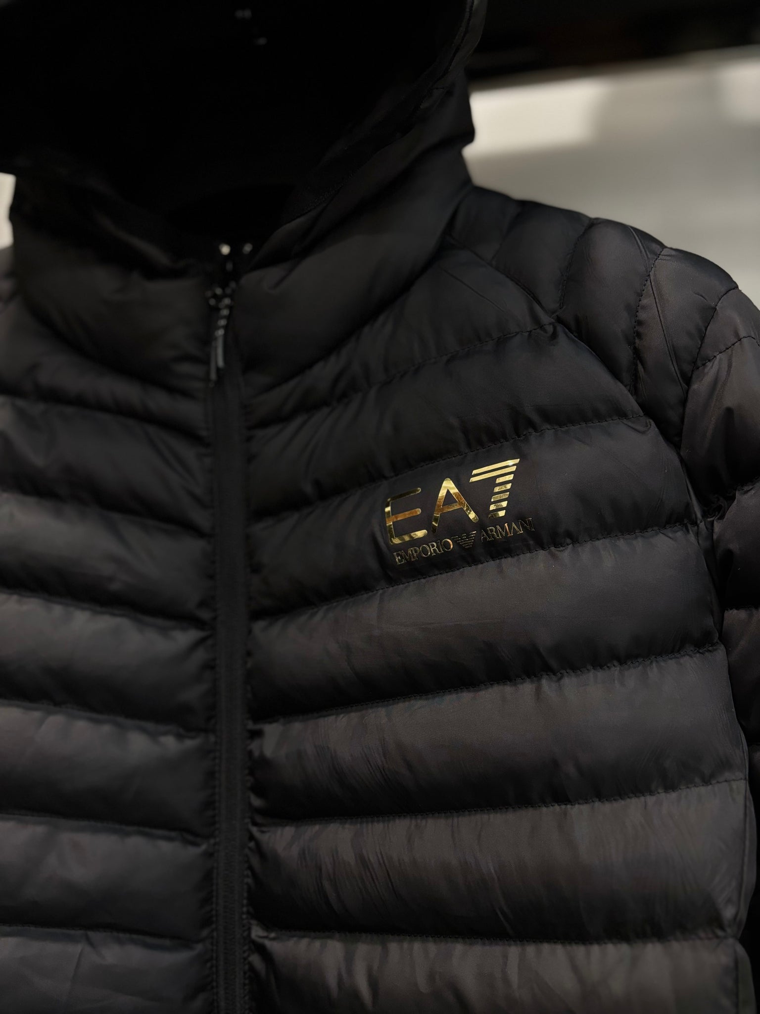 EA7 black jacket