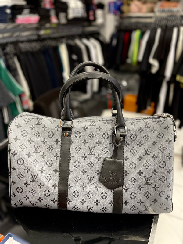 Σάκος ταξιδιού Louis Vuitton grey/black