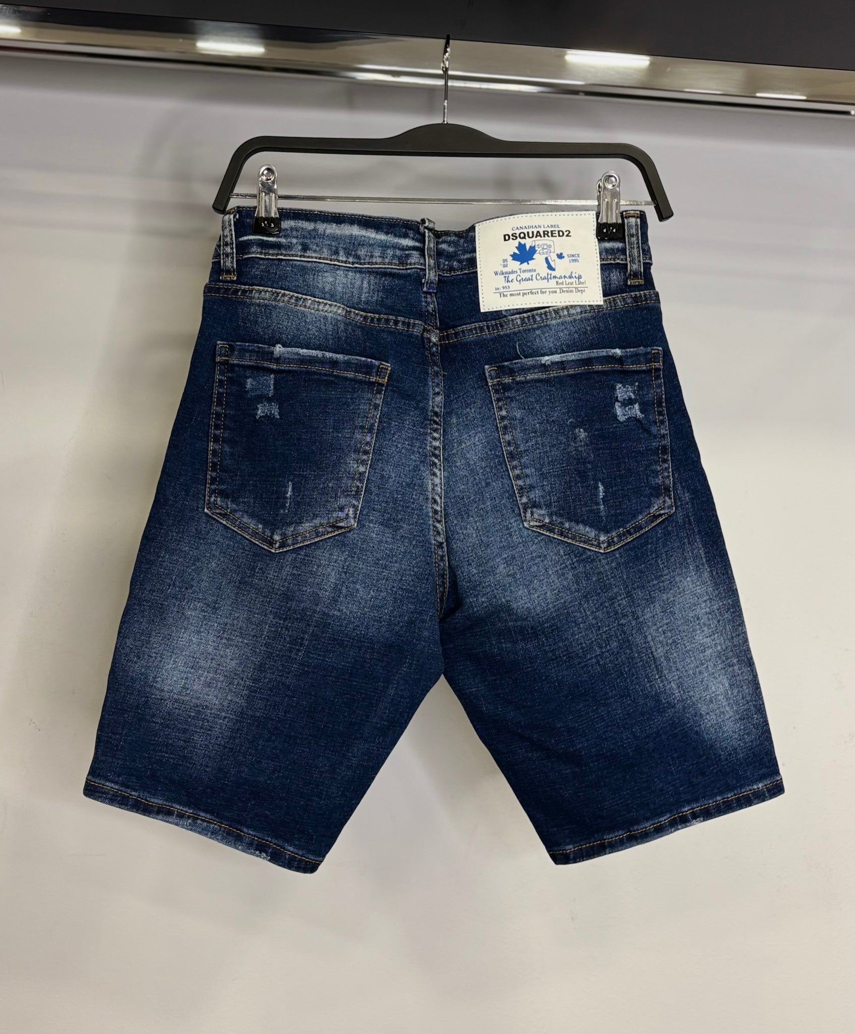 Dsquared2 Canadian Label jean shorts no1