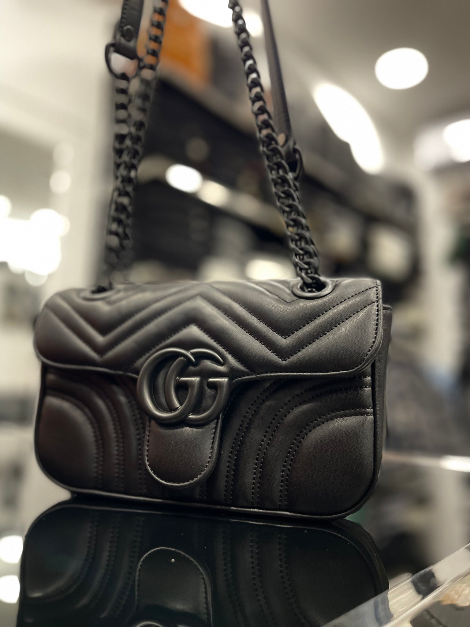 Gucci GG Marmont black bag