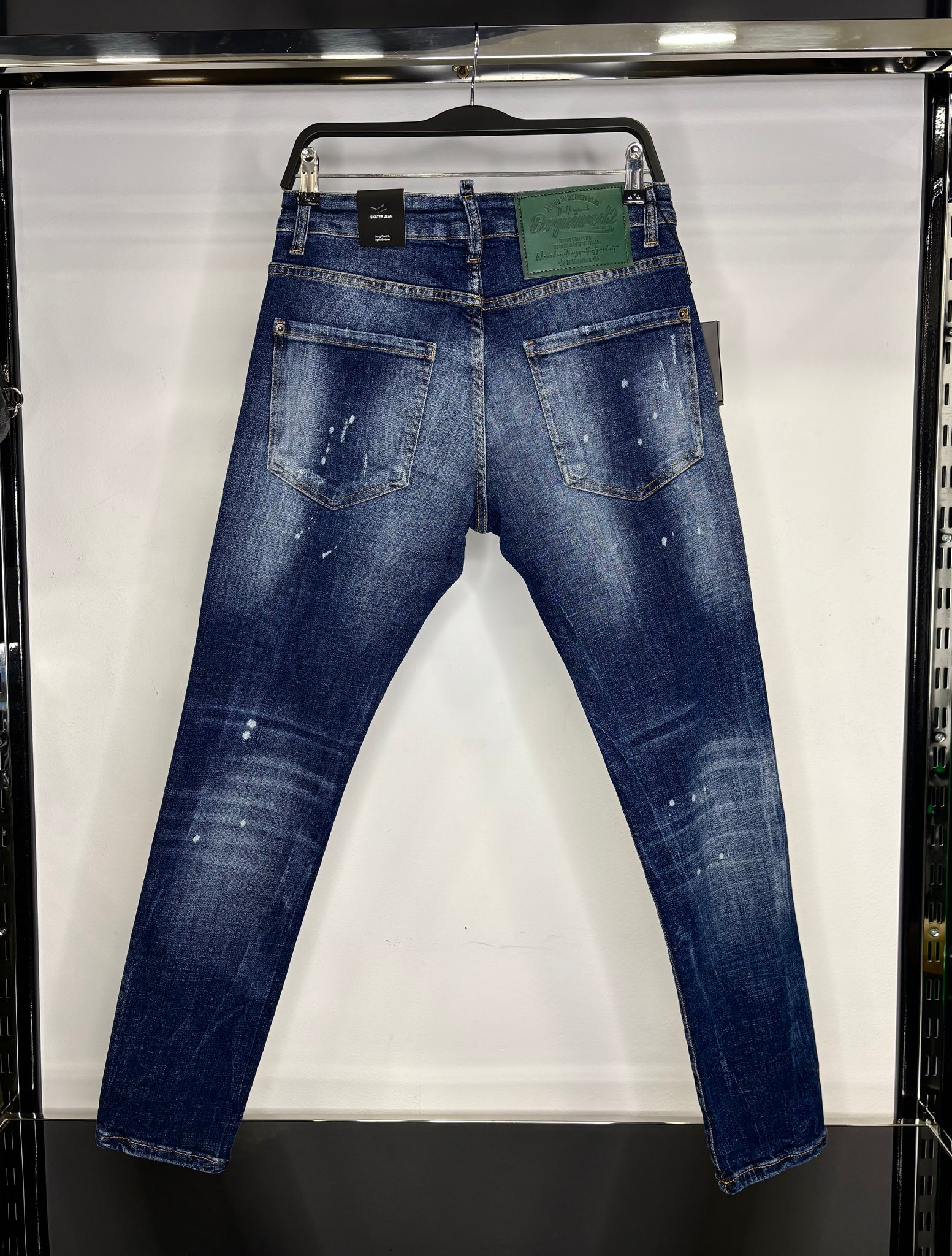 Dsquared2 Brotherhood established 1995 blue jean