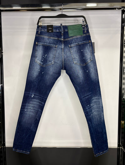 Dsquared2 Brotherhood established 1995 blue jean